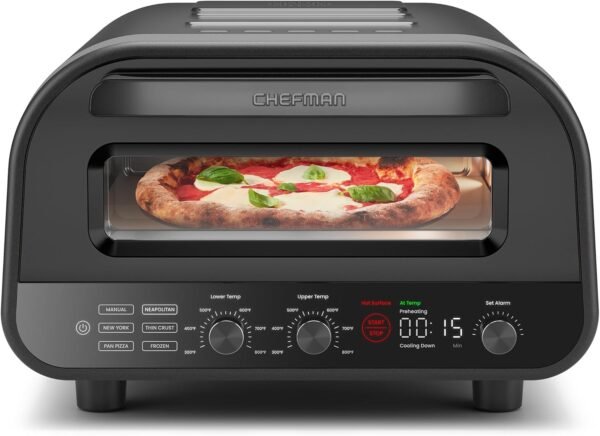 716PfbUvj-L._AC_SL1500_ Chefman Countertop Pizza Oven Review Heats to 800°F for Perfect Homemade Pizzas
