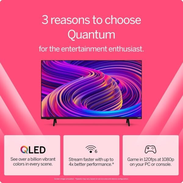 716prpwxclL._AC_SL1500_ VIZIO 43-Inch Quantum 4K QLED Smart TV review for Gaming and HDR Performance