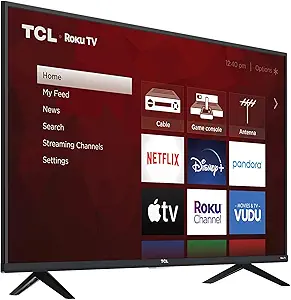 71LcWxE8j4L.__AC_SY300_SX300_QL70_FMwebp_ TCL 43S405 4-Series 4K UHD HDR Roku TV review for streaming and gaming