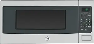 71dAnn47Y8L.__AC_SX300_SY300_QL70_FMwebp_ GE Profile PEM31SFSS Countertop Microwave review sleek design meets efficient performance