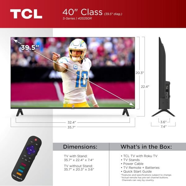 8133PPu7odL._AC_SL1500_ TCL 40-Inch S3 1080p LED Smart TV review with Roku features