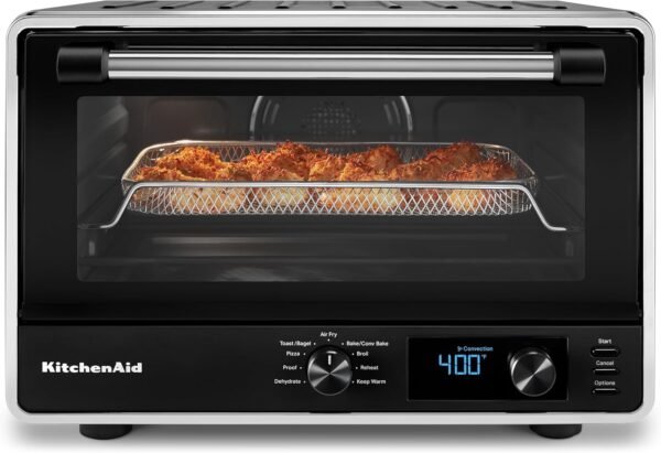 81t2OpnJThL._AC_SL1500_ KitchenAid Digital Countertop Oven with Air Fry KCO128BM review for versatile cooking options