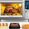 911QxtNMSgL._AC_SL1500_ Nuwave Bravo XL Air Fryer Toaster Oven review 12-in-1 smart cooking features