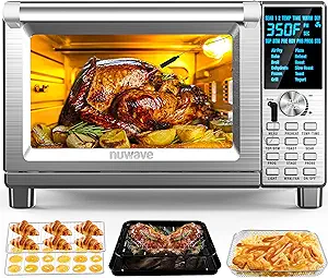 911QxtNMSgL.__AC_SY300_SX300_QL70_FMwebp_ Nuwave Bravo XL Air Fryer Toaster Oven review 12-in-1 smart cooking features