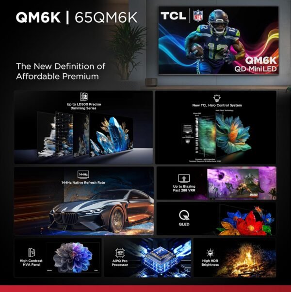 91jOKahZaL._AC_SL1500_ TCL QM6K Series QD-Mini LED TV review 2025 model for gaming and movies